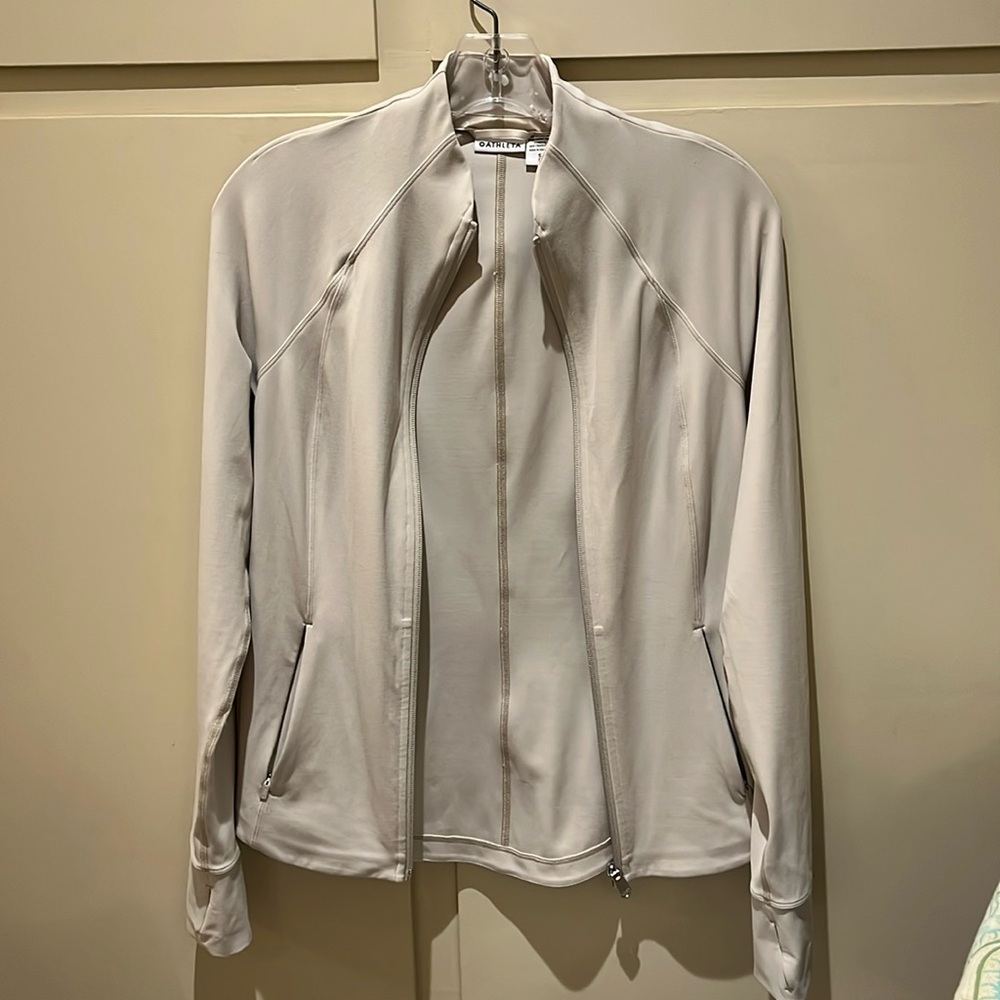 Athleta full zip jacket size small